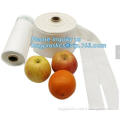 100% compostable plastic fruit bags,PLA bag of fruit, compostable fruit bag, compostable clear vegetable fruit printed carrier